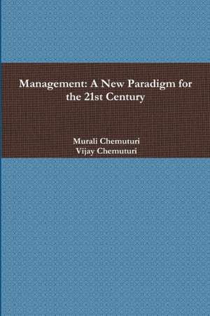 Management de Murali Chemuturi