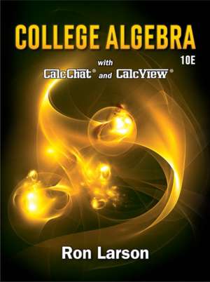 College Algebra de Ron Larson