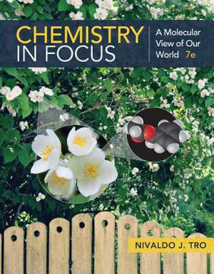 Chemistry in Focus: A Molecular View of Our World de Nivaldo J. Tro