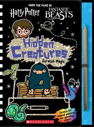 Wizarding World: Hidden Creatures Scratch Magic de Scholastic