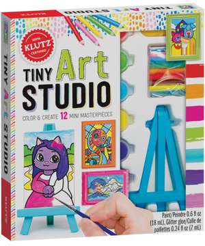 Tiny Art Studio: Color & Create 10 Mini Masterpieces Abilitati