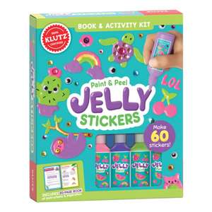 KLUTZ PAINT PEEL JELLY STICKERS de UNKNOWN