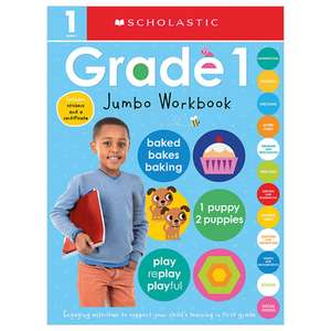 First Grade Jumbo Workbook: Scholastic Early Learners (Jumbo Workbook) de Scholastic