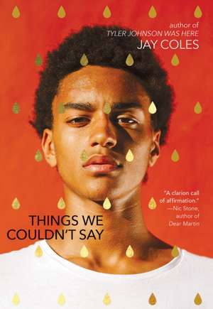 Things We Couldn't Say de Jay Coles