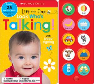 Look Who's Talking!: Scholastic Early Learners (Sound Book) de Scholastic