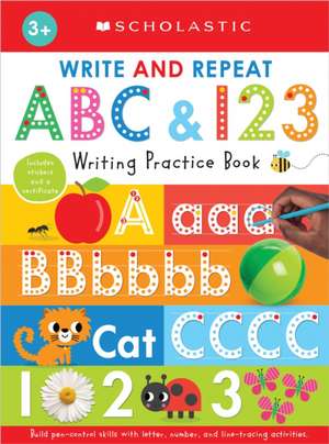 Learn to Write ABC & 123: Scholastic Early Learners (Workbook) de Scholastic