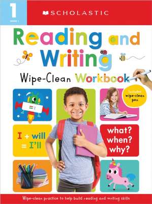 First Grade Reading/Writing Wipe Clean Workbook: Scholastic Early Learners (Wipe Clean) de Scholastic