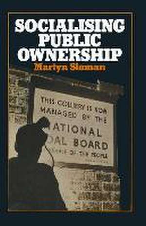 Socialising Public Ownership de Martyn Sloman