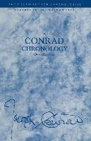 A Conrad Chronology de Owen Knowles