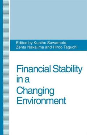 Financial Stability in a Changing Environment de Zenta Nakajima