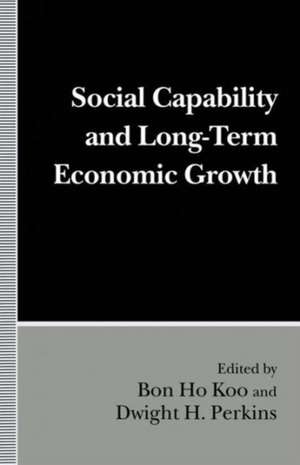 Social Capability and Long-Term Economic Growth de Bon Ho Koo