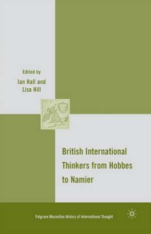 British International Thinkers from Hobbes to Namier de I. Hall