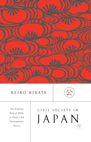 Civil Society in Japan: The Growing Role of NGO’s in Tokyo’s Aid and Development Policy de K. Hirata