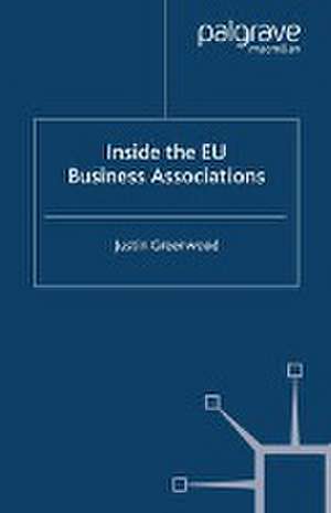 Inside the EU Business Associations de J. Greenwood