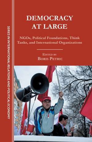 Democracy at Large: NGOs, Political Foundations, Think Tanks and International Organizations de B. Petric