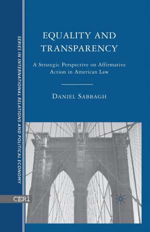 Equality and Transparency de D. Sabbagh