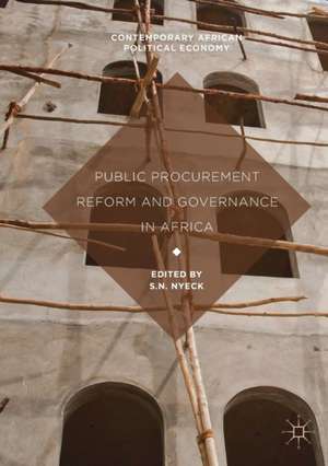 Public Procurement Reform and Governance in Africa de S. N. Nyeck