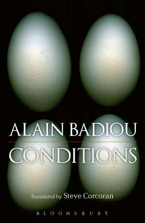 Conditions de Alain Badiou