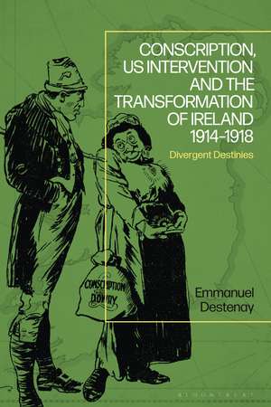 Conscription, US Intervention and the Transformation of Ireland 1914-1918: Divergent Destinies de Emmanuel Destenay