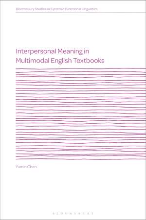 Interpersonal Meaning in Multimodal English Textbooks de Dr Yumin Chen