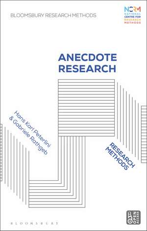 Anecdote Research: Research Methods de Dr Hans Karl Peterlini