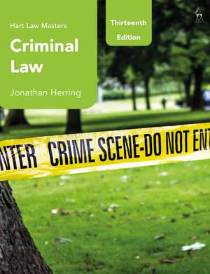 Criminal Law de Jonathan Herring