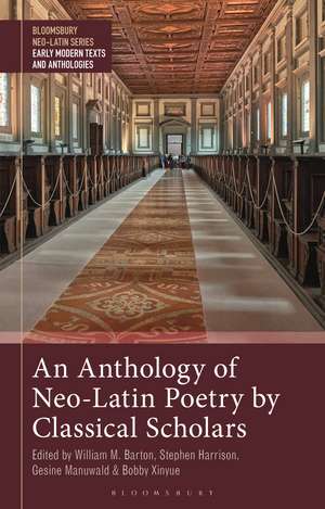 An Anthology of Neo-Latin Poetry by Classical Scholars de Stephen Harrison