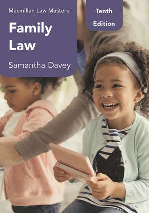 Family Law de Dr Samantha M Davey