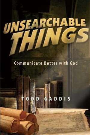 Unsearchable Things de Todd Gaddis