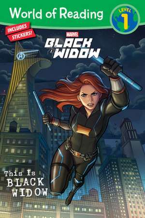 This Is Black Widow [With Stickers] de Marvel Press Book Group