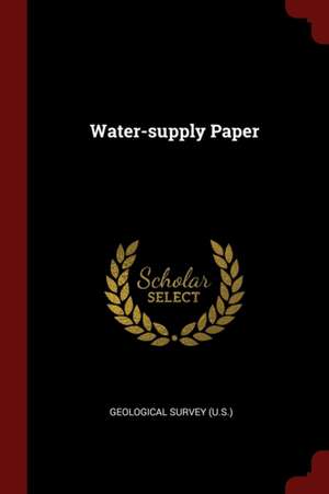 Water-Supply Paper de Us Geological Survey Library