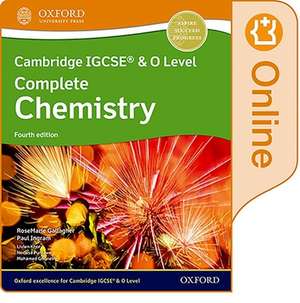 Cambridge IGCSE® & O Level Complete Chemistry: Enhanced Online Student Book Fourth Edition de RoseMarie Gallagher