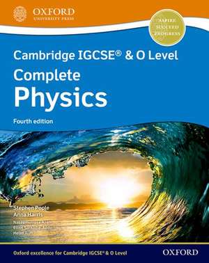 Cambridge IGCSE® & O Level Complete Physics: Student Book Fourth Edition de Stephen Pople