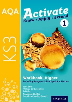 AQA Activate for KS3: Workbook 1 (Higher) de Philippa Gardom Hulme