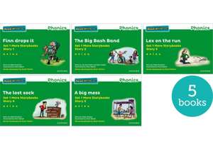 Read Write Inc. Phonics: Green Set 1 More Storybooks (Mixed Pack of 5) de Ruth Miskin