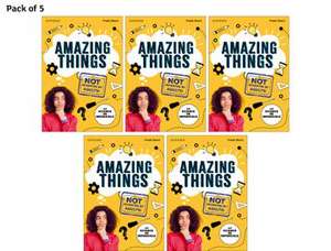 Read Write Inc. Fresh Start Readers: Book 17: Amazing Things (Not Invented by Adults!) & Science vs Impossible - Pack of 5 de Ruth Miskin