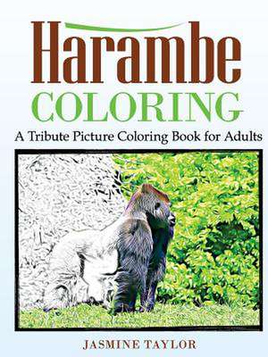 Harambe Coloring de Jasmine Taylor