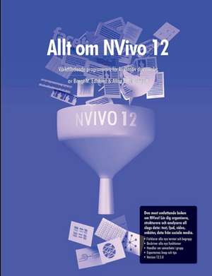 Allt om NVivo 12 de Bengt Edhlund