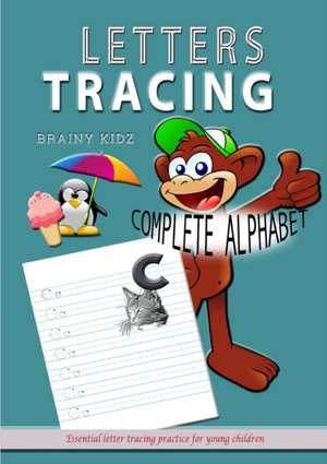 Letters Tracing de Brainy Kidz