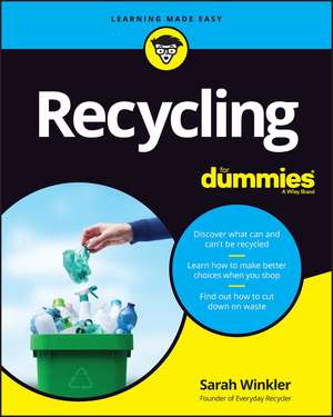 Recycling For Dummies de S Winkler