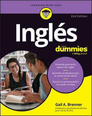 Inglés Para Dummies, 2nd Edition de G Brenner