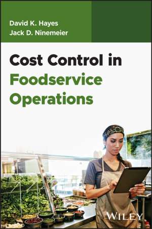 Cost Control in Foodservice Operations de Hayes