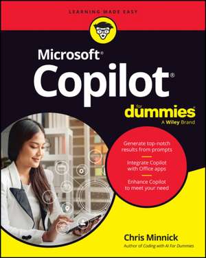 Microsoft Copilot for Dummies de Chris Minnick