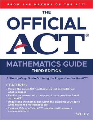 The Official ACT Mathematics Guide de Act