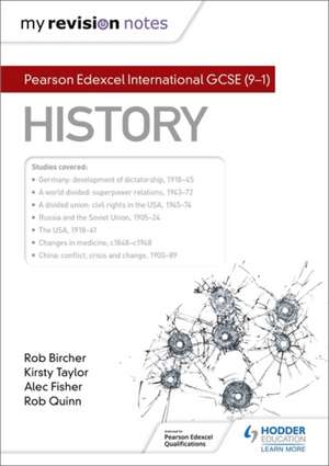 My Revision Notes: Pearson Edexcel International GCSE (9-1) History de Alec Fisher