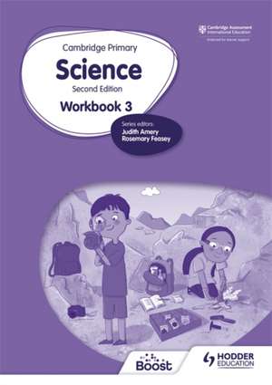 Cambridge Primary Science Workbook 3 Second Edition de Andrea Mapplebeck