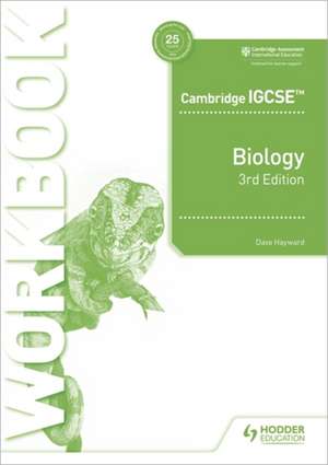 Cambr. IGCSE(TM) Biology Workbook de Dave Hayward