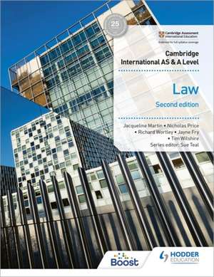 Cambridge International AS and A Level Law de Jayne Fry