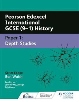 Pearson Edexcel International GCSE (9-1) History: Paper 1 Depth Studies de Jennifer McCullough