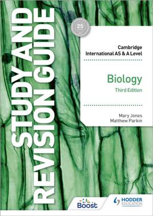 Cambridge International AS/A Level Biology Study and Revision Guide de Mary Jones